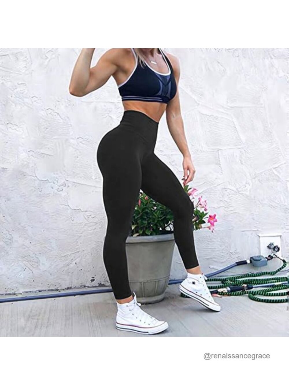 Seamless Butt Lift Leggings High Waist Compression Yoga Pants Women